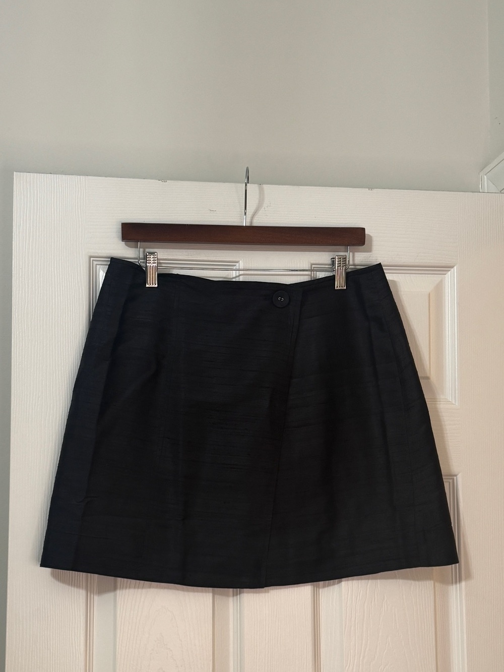 Julia Amory silk mini park Avenue skirt